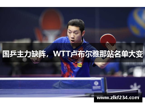 国乒主力缺阵，WTT卢布尔雅那站名单大变